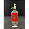 Image 1 : Nice Red Labeled Franks Sparkling Beverages West Nooton PA Seltzer Bottle