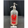 Image 1 : Vintage Red Label Lassers Carbonated Water Chicago Seltzer Bottle