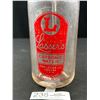 Image 2 : Vintage Red Label Lassers Carbonated Water Chicago Seltzer Bottle