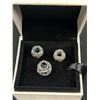 Image 4 : Pandora Jewelery Sparkling Lines Openwork Charm for Bracelet, Silver with Cubic Zironica, PLUS Heart