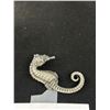 Image 2 : Cool Vintage Vancouver Pewter Brooch of a Seahorse NAN Vancouver Cira 1970s?