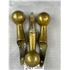 Image 3 : 3 VintageSolid Brass Horse Hames, Saddle Handles (Or Walking Stick Handles)