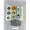 Image 1 : Vintage 1970s Vancouver Police Belt Buckle + Assorted Ephemera