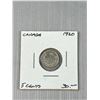Image 2 : Pair of Vintage Canadian 1920 Nickel and 1928 Dime Silver Content