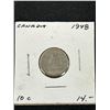 Image 8 : Lot of Canadian Dimes 1944-1953 Silver Content