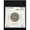 Image 8 : Lot of Canadian Nickels 1945 1957 1957 Big Tail