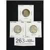 Image 1 : Lot of Canadian Quarters 1962 1962 1965 Silver Content