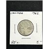 Image 2 : Lot of Canadian Quarters 1962 1962 1965 Silver Content