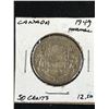 Image 2 : Canada 50 Cent Piece 1949 Siver Content