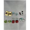 Image 9 : Lot of Glass Jewellry in Eyeglasses Case