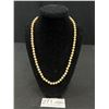 Image 1 : Vintage Pearls Necklace, Hand Knotted, Original Clasp