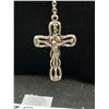 Image 3 : Solid and Heavy Silver Beads w/ Crucifix Cross and Rosary N.S. Dorosario DA Fatima  Terra of Fatima 