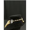 Image 3 : Vintage Triple Strand + Graduated Pearls Necklace, Original Closures