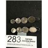 Image 2 : Hand Crafted Sterling Silver Pair of Earrings Vintage Original Patina