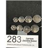 Image 3 : Hand Crafted Sterling Silver Pair of Earrings Vintage Original Patina