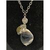 Image 3 : Vintage Silver w/ Lace Agate Stone Necklace