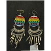 Image 2 : Several Pairs of Original Peruvian Earrings Hand Made