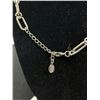 Image 3 : Silver Bisoux Terner Links Necklace