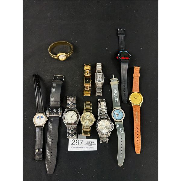 Very Nice Watch Lot Assorted Names