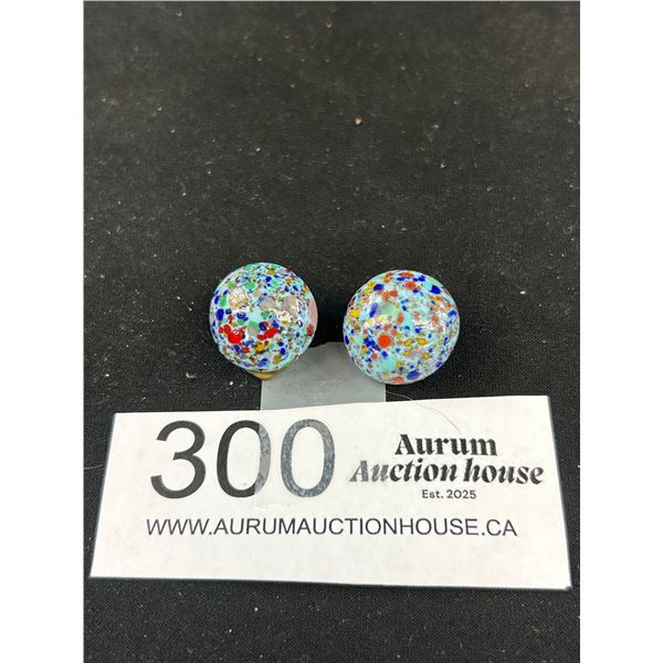 Antique Murano New Italy Earrings, Awesome!