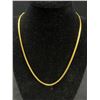 Image 2 : Equite Gold Necklace Solid
