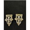 Image 4 : Fabulous! Antique Art Deco Rhinest Dress Clips