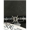 Image 2 : Marked .925 Gem Set Sterling Scarf Ring