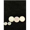 Image 2 : Antique Mother of Pearl Cufflink Tie Pin Lot