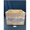 Image 1 : Vintage Purity Dairy, Lethbridge Alberta Wooden Crate