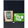 Image 1 : 2 Embossed Tin Signs, Old Yale Brewing and Jameson 16" x 12"