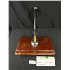 Image 1 : Vintage 1962 Beer Pull on Large Wooden Base