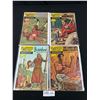 Image 1 : Lot of 4 Vintage Classics Illustrated 15 Cent Comics