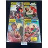 Image 1 : Lot of 4 Vintage Classics Illustrated 15 Cent Comics