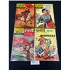 Image 1 : Lot of 4 Vintage Classics Illustrated 15 Cent Comics