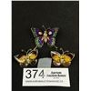 Image 1 : 3 Vintage Butterfly Brooches