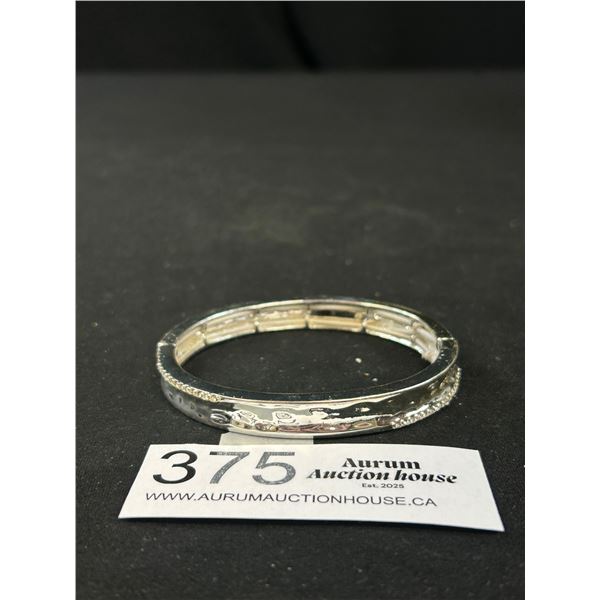 Nine West Silver w/ Rhinestones Bracelet