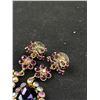 Image 2 : Pair of Vintage Borealis Rhinestone Earrings