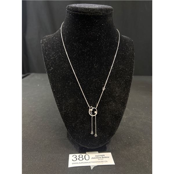 Beautiful Silver Stars Necklace