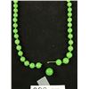 Image 3 : Gorgeous Antique Jadite Bead Necklace C.1920