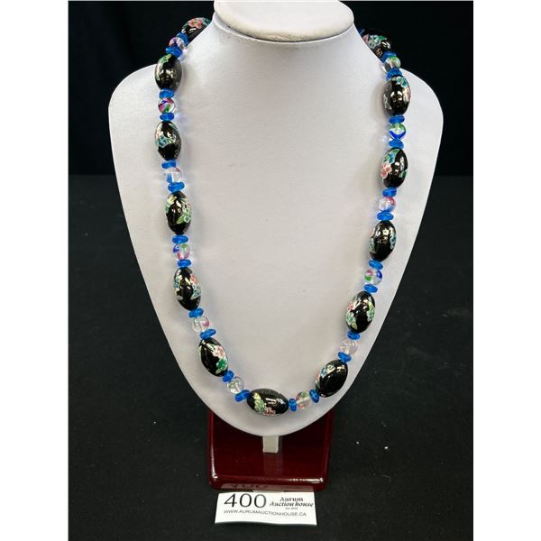 Very Nice Italian (Murano) Vintage Glassbead Necklace