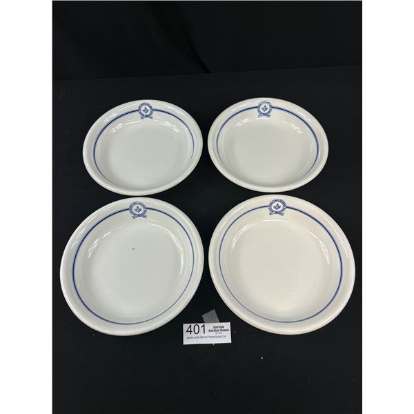 4 1920s-30s North Vancouver Masonic Temple Bowls (Great Cond)