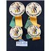 Image 1 : 4 1958 B.C. Centennial (Large) Badges