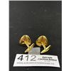 Image 2 : Fabulous Pair of Spanish Toledo Gold Inlay Cufflinks
