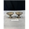 Image 1 : Pair of Art Deco Silver Candlesticks