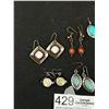 Image 2 : Collection of Vintage Dangle Earrings