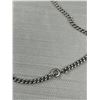 Image 3 : Solid Sterling Silver Chain Tested Extra Length 23.5" Marked Sterling