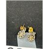 Image 3 : Genuine Opal Vintage Silver Earrings Matching Ring Set