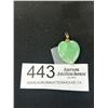 Image 1 : Genuine Jade Vintage Gold Pendant
