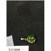 Image 2 : Vintage Marked 10K Genuine Jade Gold Pendant