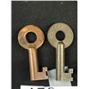Image 2 : Antique Canadian Pacific Railway Keys Marked